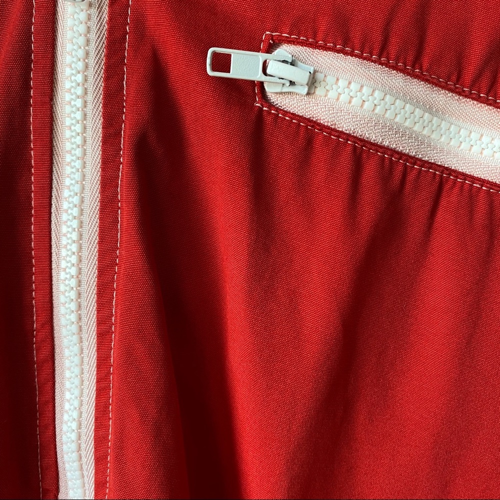 Brandy Melville Red Krissy Windbreaker Jacket - Picture 2 of 9